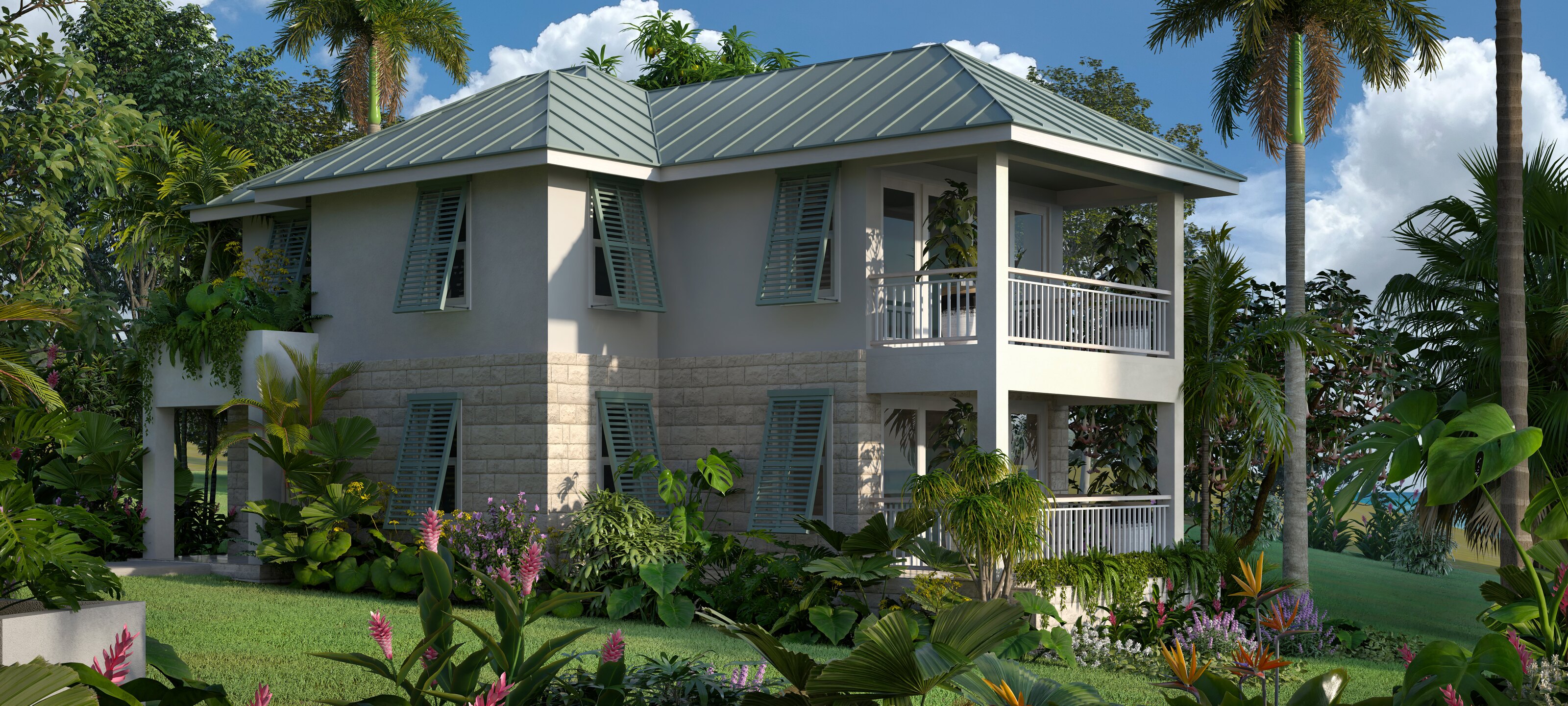 June Plum villa hero view