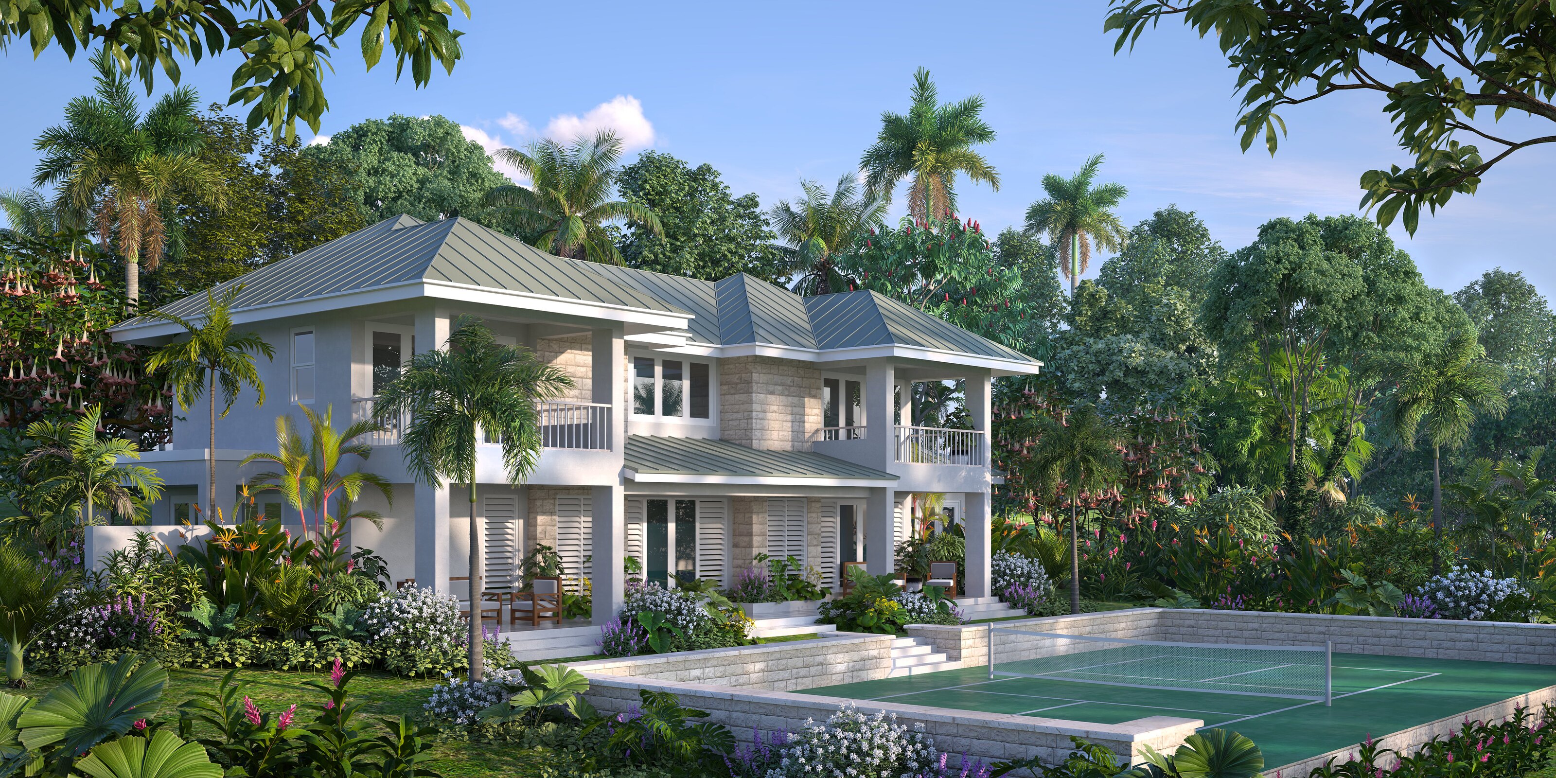Sapodilla villa hero view