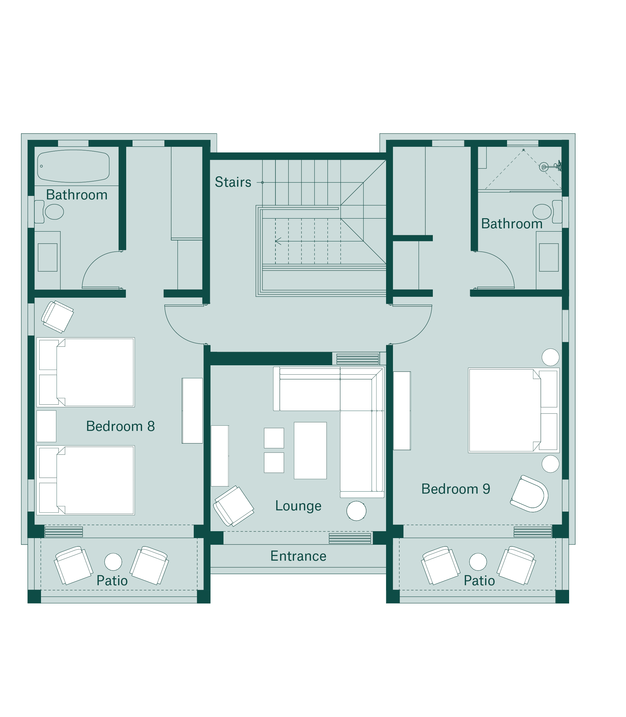 Star Apple first floor plan